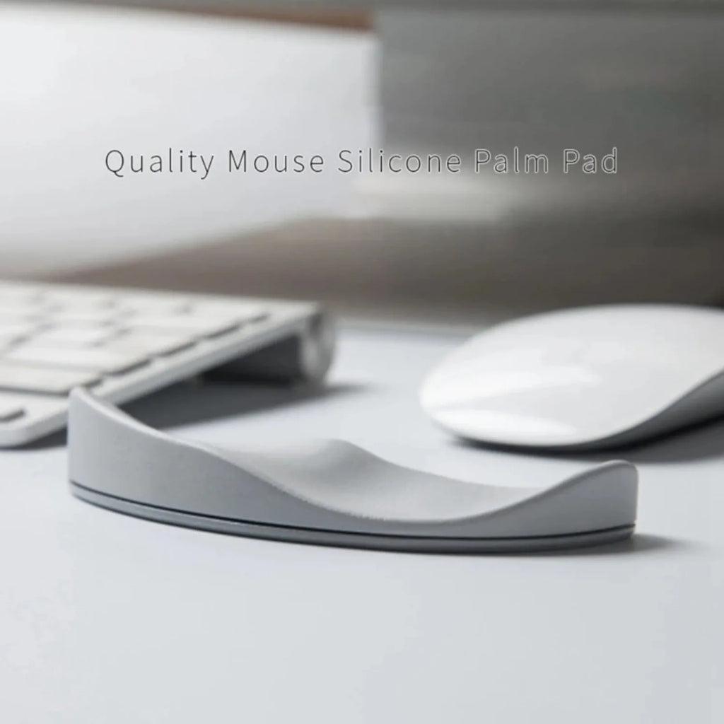 Mouse Wrist Rest Silicone Hand Cushion Soft Pad Palm Support Moves With Wrist Business Office Computer Game Durable Armrest