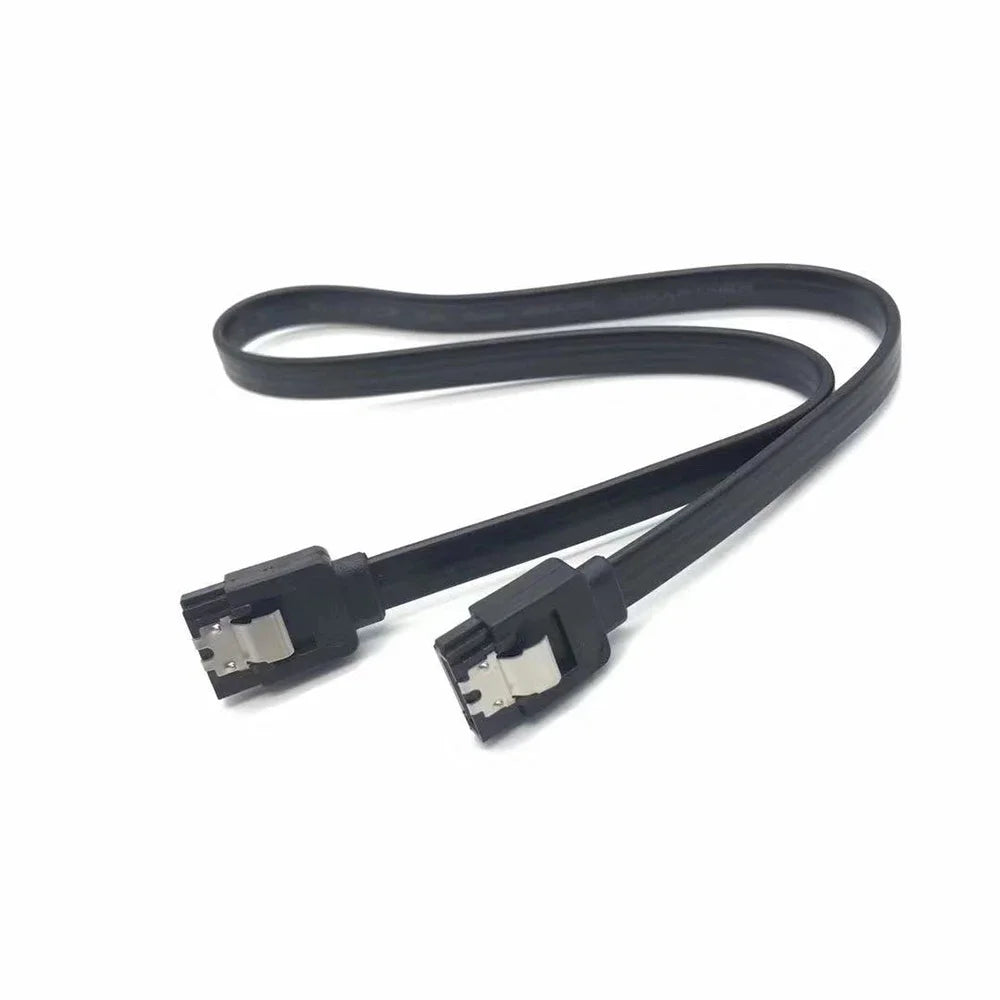 1/2PCS 50CM SATA 3.0 Data Cable High-speed Sata III Cable Adapter Connection Converter For SATA HDD SSD CD Drive Writer Desktop