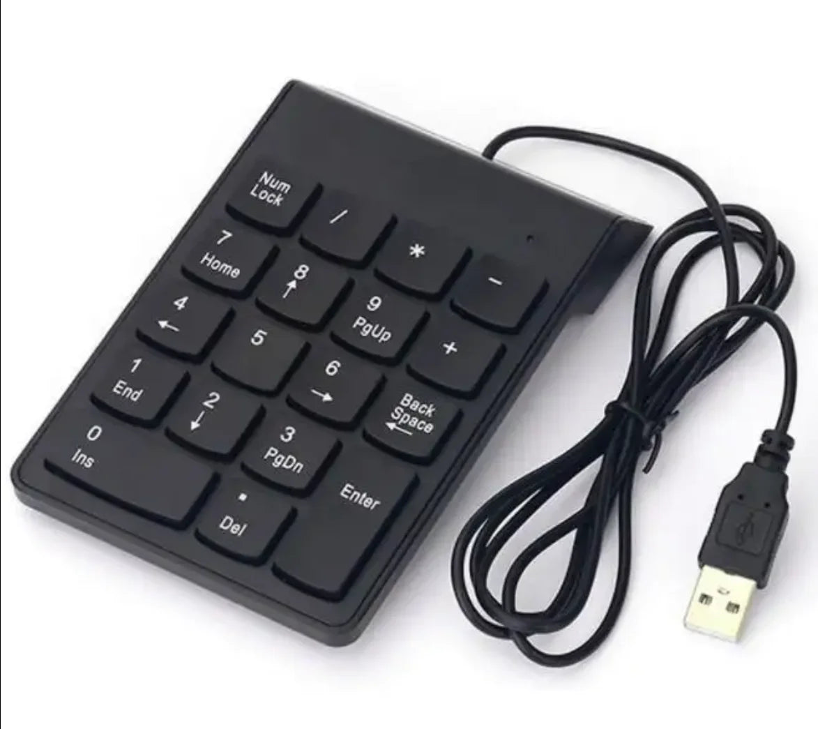 18 Keys wired Number Keypad And USB 2.4G Mini Number Keypad Digital Keyboard For IMac/MacBook Air/Pro Laptop PC Notebook Desktop