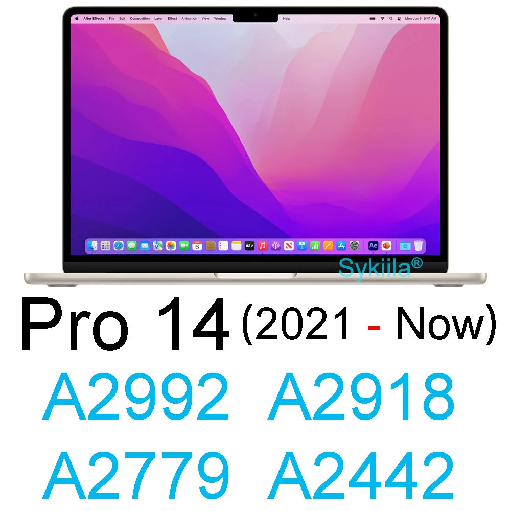 Screen Protector for MacBook Air 13 M4 M3 M2 M1 Air 15 Pro 13 14 15 16 M4 11 12 Skin HD Soft Film Guard A3113 A3114 A3421 A3420