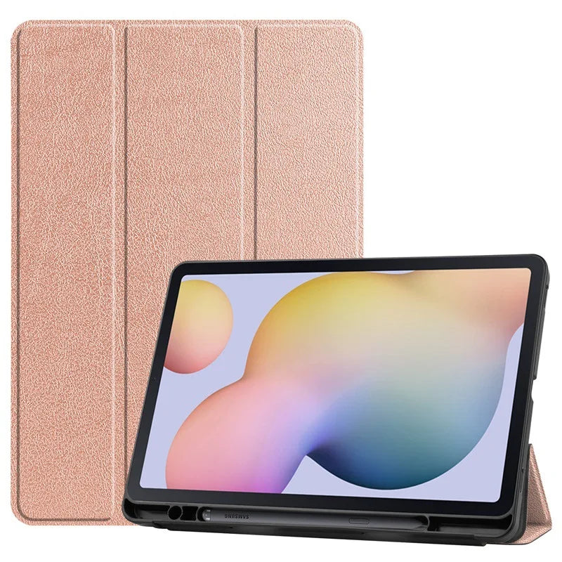 For Samsung Galaxy Tab S6 Lite 10.4 Stand Cover for Samsung Tab S6 Lite Case 2024 2022 2020 SM-P610 P620 P619 Pencil Holder Fund