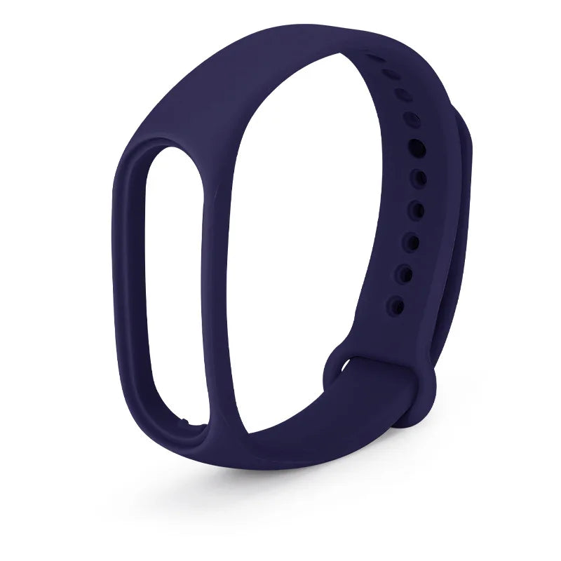official Silicone Strap For Xiaomi Mi Band 4 5 6 7 Bracelet Sport Watch Wristband Miband4 miband7 Correa Mi band 3 4 5 6 7 Band