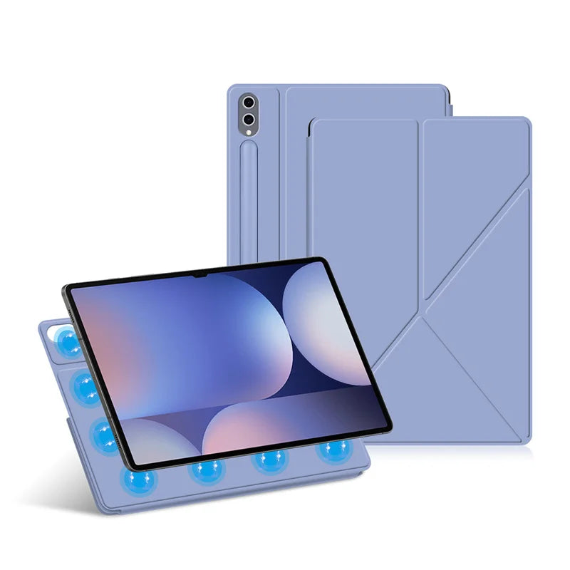 Magnetic Case For Samsung Galaxy Tab S10 Ultra 14.6 S10 FE Plus 13.1" S10+ S9+ 12.4" S9 FE 10.9 S8 S7 11 inch Tablet Smart Cover