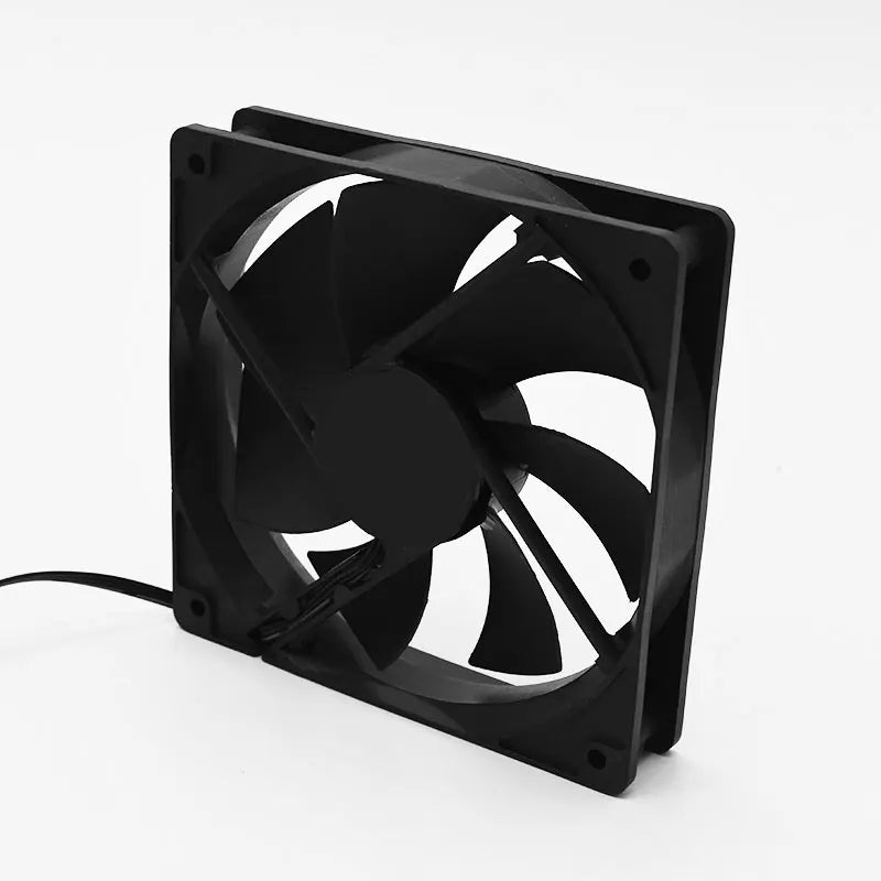 LDPCSJ 8cm 9cm 12cm Quiet Computer Fan Silent PC Fans For Computer PC Case GPU CPU Cooler Radiator Cooling