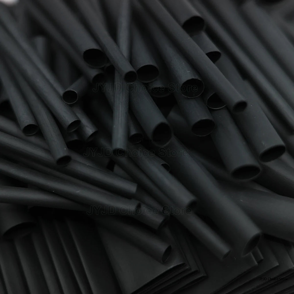 127Pcs Heat Shrink Tube Sleeving Tubing Assortment Kit Electrical Connection Electrical Wire Wrap Cable Waterproof Shrinkage 2:1