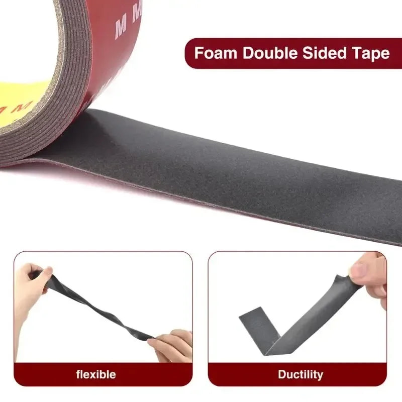 Strong Double Sided Adhesive Tape With High Viscosity For Automotive Use High Temperature Resistant Fixed Adhesive Patch