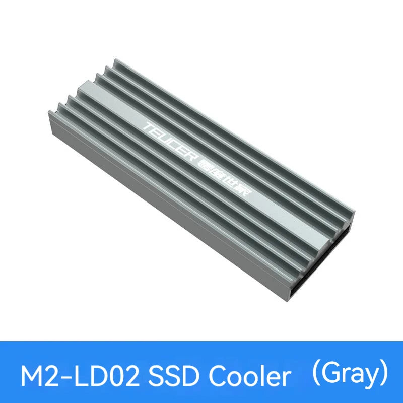 M.2 SSD NVMe Heat Sink M2 2280 Solid State Hard Disk Aluminum Heatsink Gasket with Silicone Thermal Pad PC Accessories