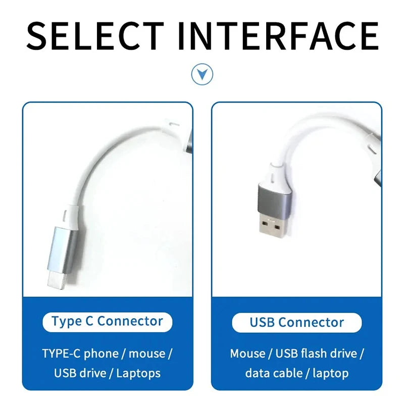4 Port USB 3.0 Hub USB C Hub High Speed Type C Splitter 5Gbps For PC Computer Accessories Multiport HUB 4 USB 3.0 2.0 Ports