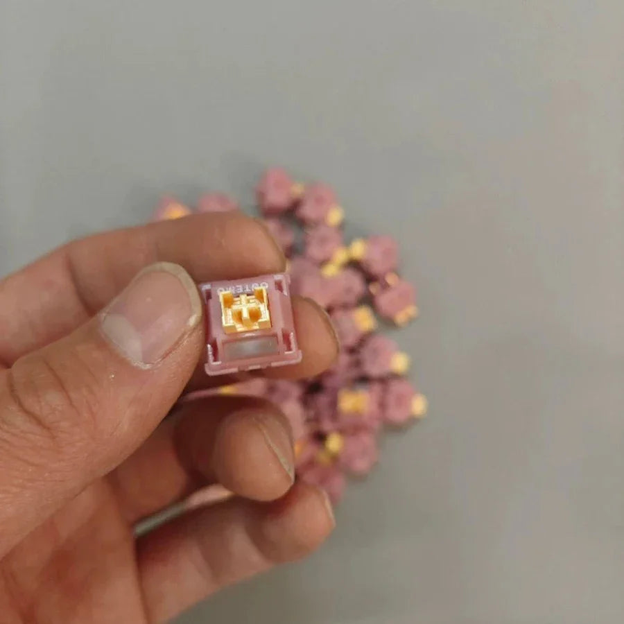 Outemu Silent Peach/Lemon V3 Switches Lubed Update V3 Switch Mechanical Keyboard Linear Tactile 5Pin Hot swap DIY Silent Switch