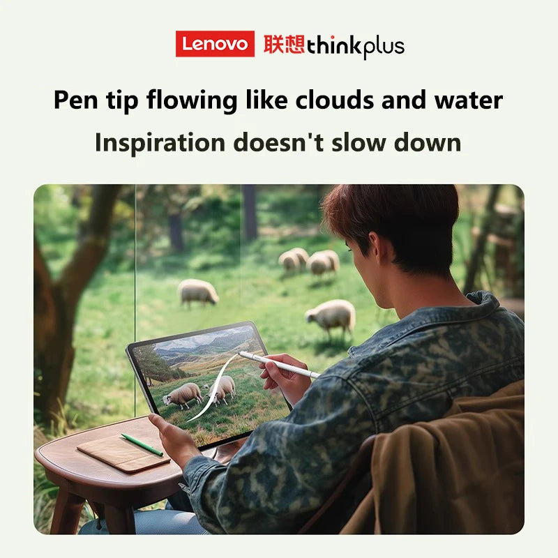 Lenovo Thinkplus Bp28 Universal three pen tips stylus For Android IOS  Screen For iPad Pencil Huawei Xiaomi Samsung Tablet Pen