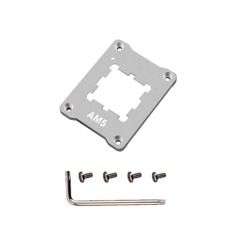 Aluminum Universal AMD AM5 ASF CPU Bending Correction Fixing Buckle Apply to 7950X 7800X 7700X 7600X 7500F