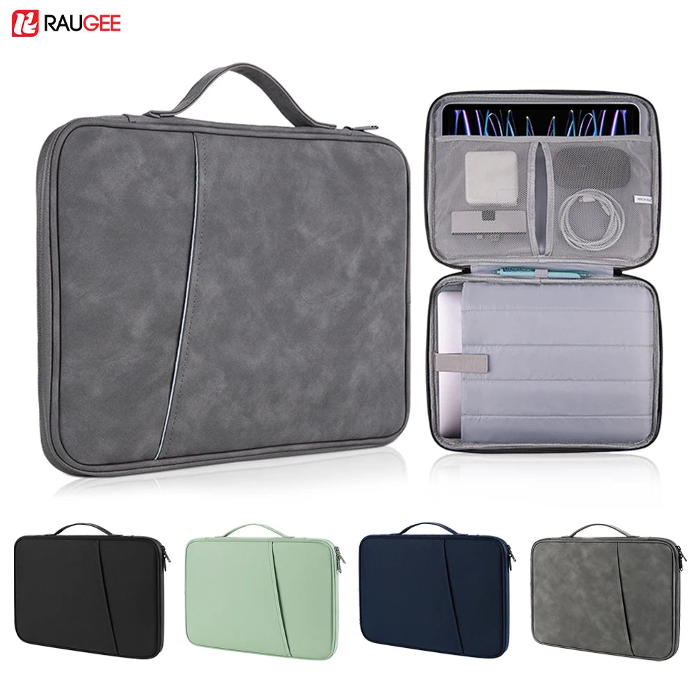 Tablet Sleeve Bag For iPad Pro 12.9 Air 11 13 inch 2024 Pouch Case For iPad 7 8 9 10th Generation Mini 6 2022 Portable Handbag