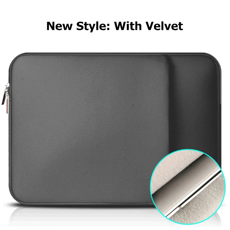 Laptop Bag Sleeve Case 13 14 15.6 Inch Computer Case For MacBook Air 13.3 Case Xiaomi Lenovo Dell Asus Huawei HP Protective Bag