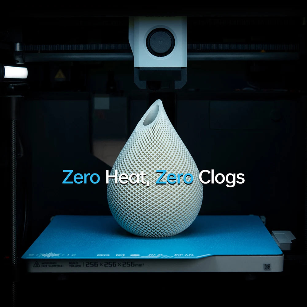 BIQU Panda Build Plate CryoGrip Coating No Clog 256x256mm Spring Steel Double-sided Textured for BambuLab P1 X1 3D Printer