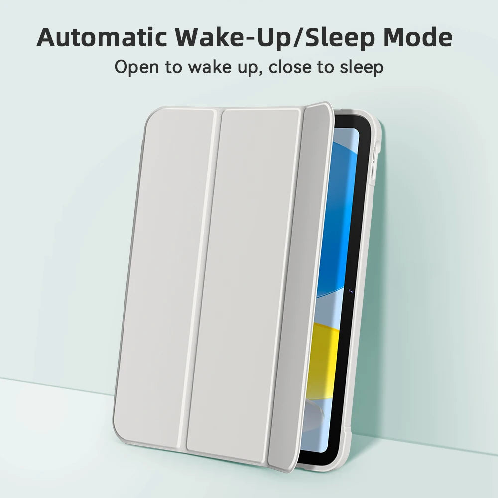 For iPad Mini 6 7 iPad Pro 11 M4 iPad Air 11 M2/M3 10th A16 for Air 5/6/7/8 10.2 9.7 10.9 Shockpro Case with Side Pencil Holder