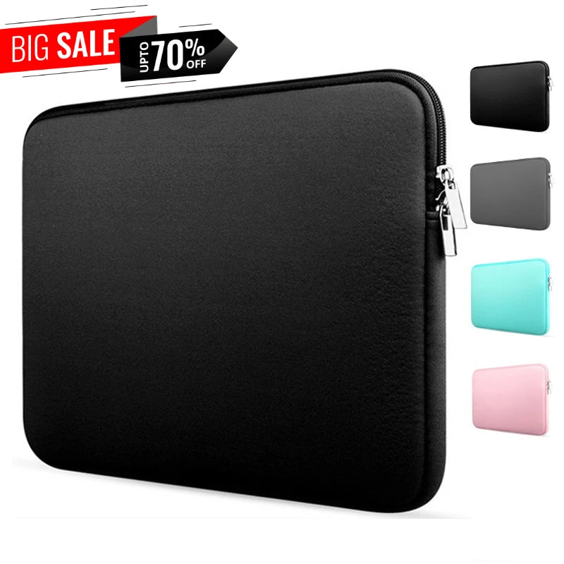 11-15.6 Inch Laptop Case Soft Bag Laptop Bag Office Travel Business For Macbook Air Pro For Xiaomi Lenovo Hp Dell Computer Case