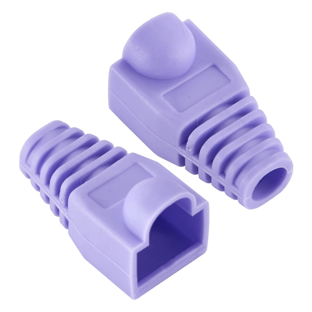 Mixed Color CAT5E CAT6 RJ45 Ethernet Network Cable Strain Relief Boots Cable Connector Plug Cover
