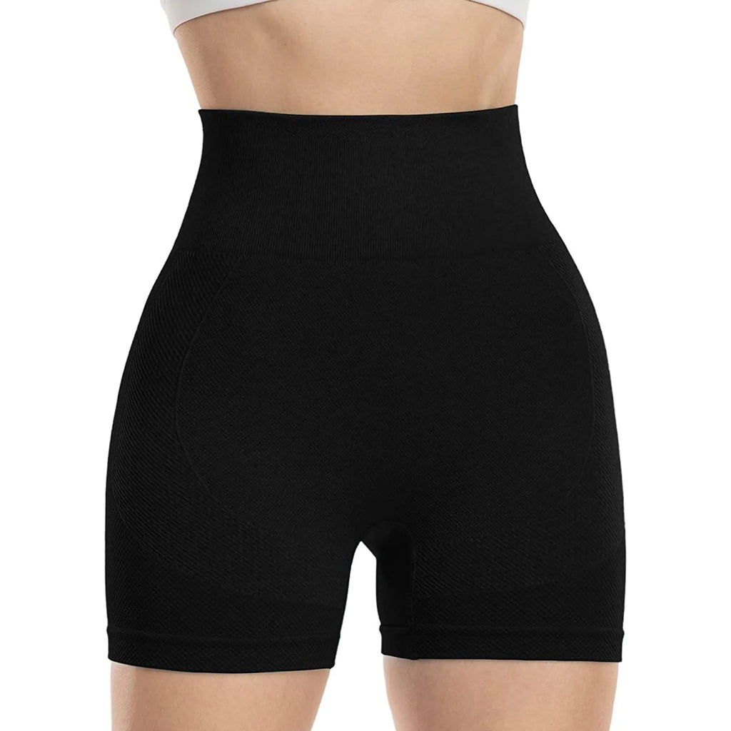 Seamless Yoga Shorts High Waist Workout Fitness Lift Peach Butt Fitness Tights Gym Running Body Shaper Pants Casual Sportswear
