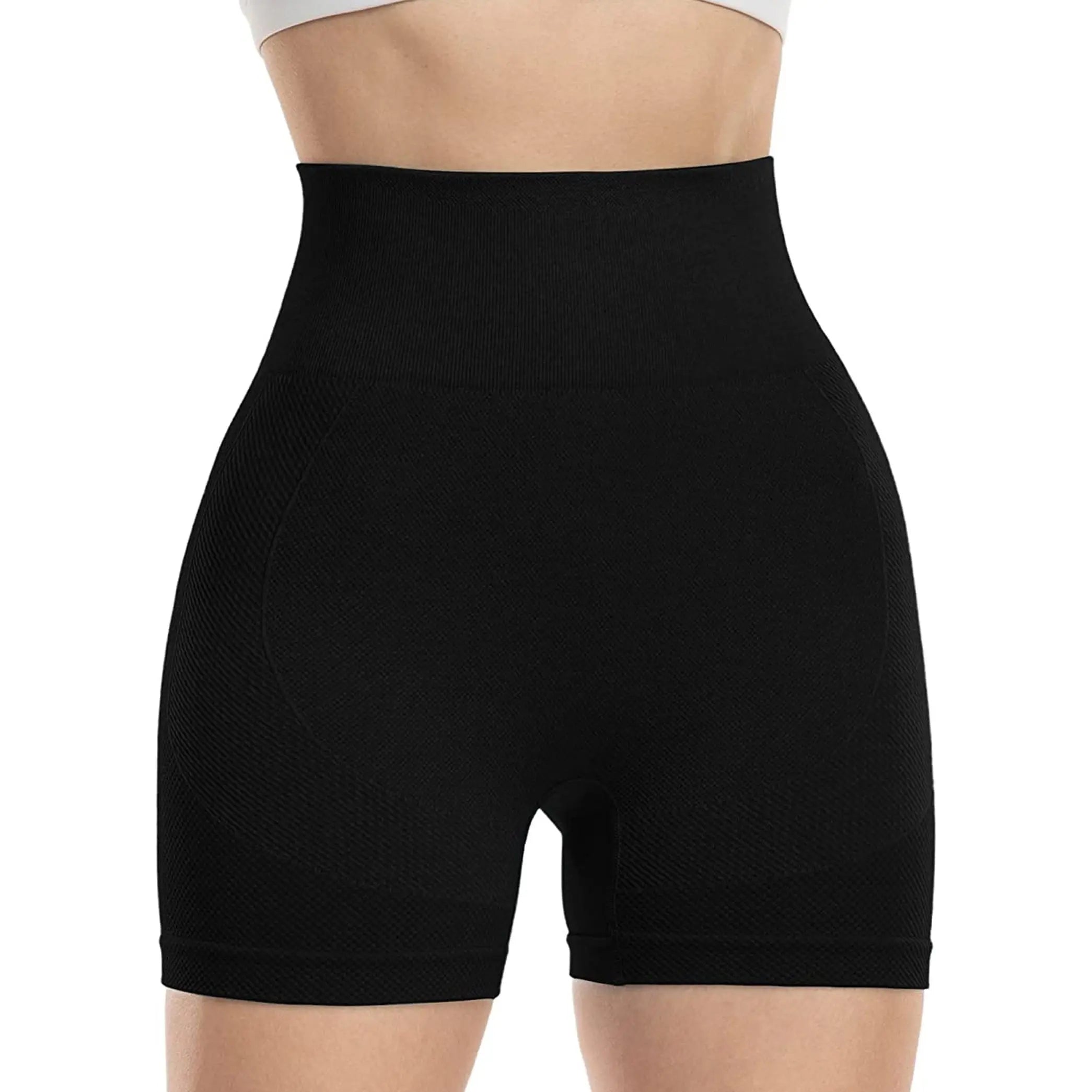 Seamless Yoga Shorts High Waist Workout Fitness Lift Peach Butt Fitness Tights Gym Running Body Shaper Pants Casual Sportswear