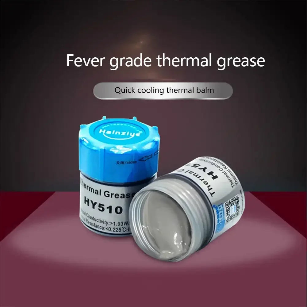 LD HY510 Desktop Computer CPU Thermal Grease Compound Paste Heat Conductive Silicone Paste for Cooling Heat Sink with Scraper