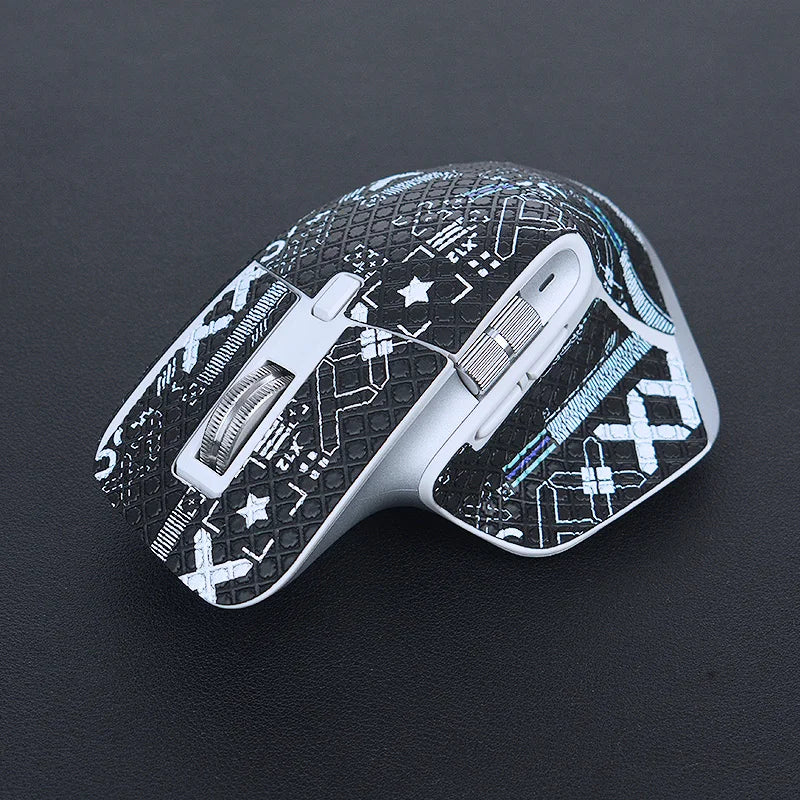 Full Set DIY Mouse Skin Mouse Skates Side Stickers Anti-slip Tap for Logistic MX Master 3 3S Game Mouse DIY Handmade Mouse Skate