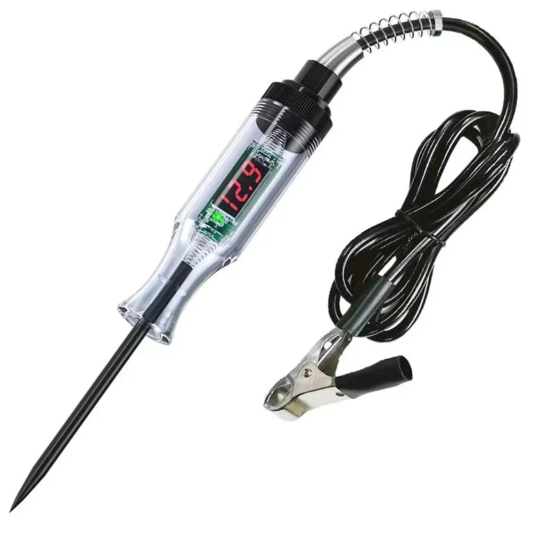 Auto Car  Car Truck Voltage Circuit Tester 6v 12v 24v   Diagnostic Probe Test Pen Light Bulb Electric Measuring Pen Repair Tools