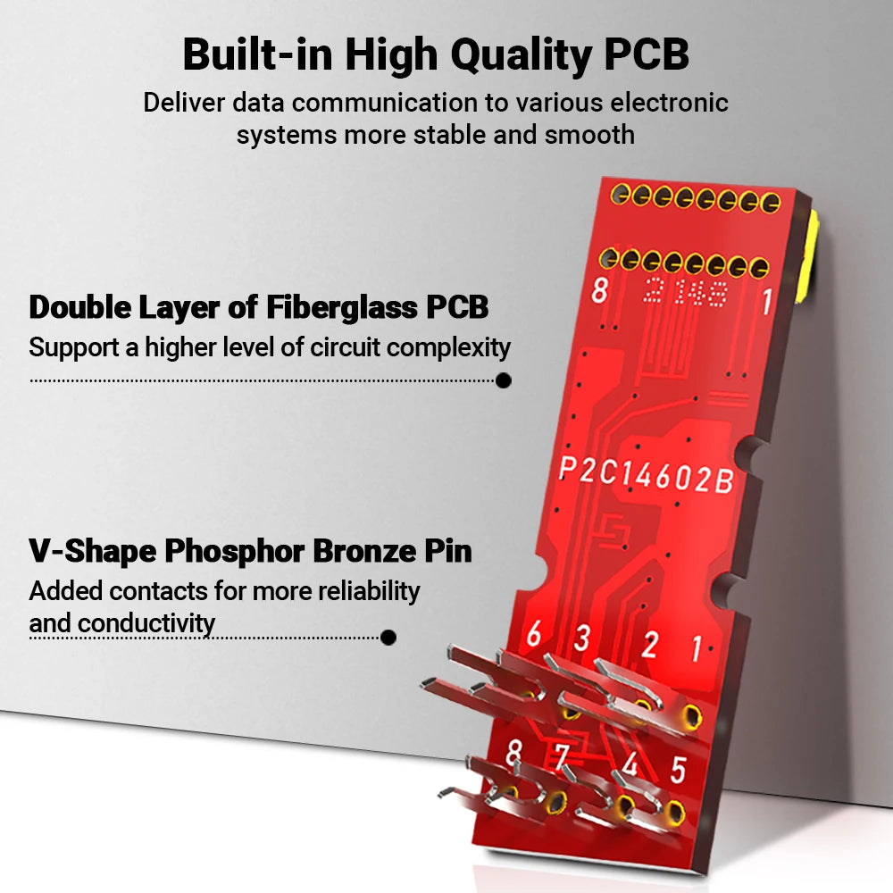 RJ45 Connector Tool Free CAT6A CAT6 10Gbps UTP Field Modular Plug Tool free Ethernet Reusable Termination Lan Plugs 1pcs