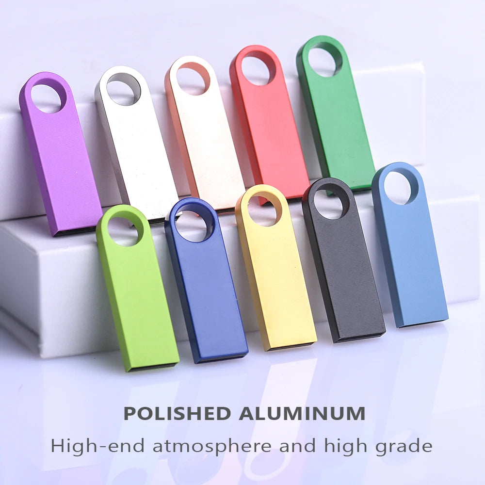 Pendrive USB Flash Drive 2.0 High Speed Flash 128GB 64GB 32GB 16GB Key Chain USB Stick USB Flash Drive Pen Drive Creative Gift