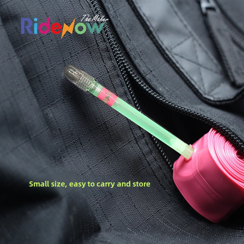 RideNow Bike Inner Tube 700C18 23 25 28 30 32 Road Glowing valve Bicycle TPU Tire 65mm Ultralight 36g French Valve Accessories