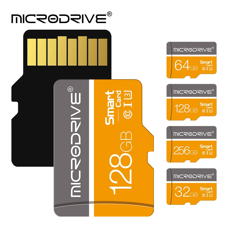 Micro TF/SD Card 128GB Class 10 16GB 32GB 64GB 256GB Memory Cards for Camare Phone Mini TF Card