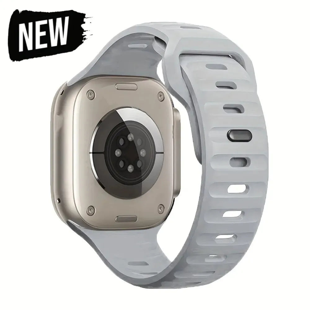 Soft Silicone Strap For Apple Watch Band Ultra 49mm 44mm 45mm 42mm 41mm 42mm 38mm Sport Watchband IWatch Serise 9 8 7 6 Bracelet