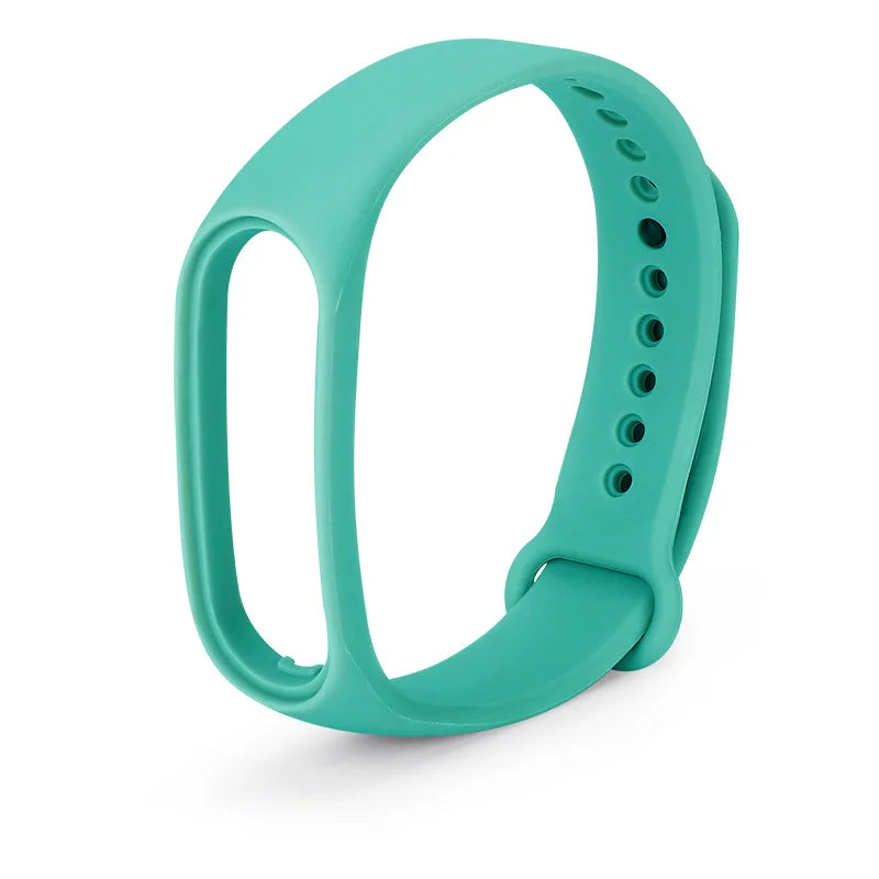 official Silicone Strap For Xiaomi Mi Band 4 5 6 7 Bracelet Sport Watch Wristband Miband4 miband7 Correa Mi band 3 4 5 6 7 Band