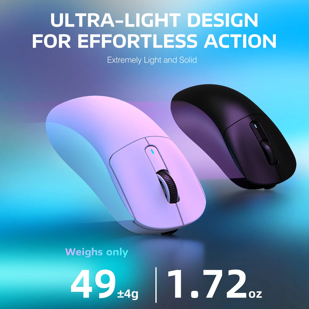 Attack Shark  X3Pro X3 Wireless Mouse Lightweight PAW3395 26000dpi Tri-Mode Connection Macro Gaming Mouse  for Win/Xbox/PS/Mac