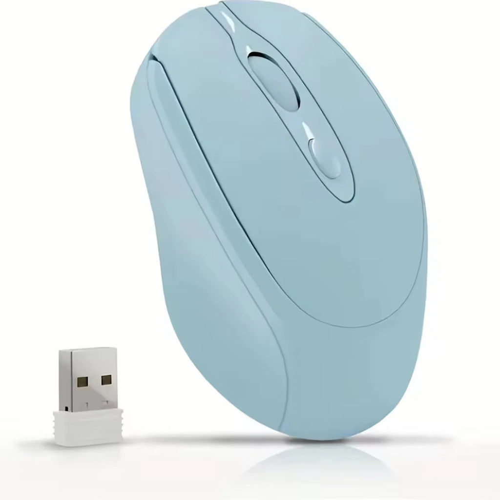 Bluetooth-Compatible Wireless Mouse 2.4G USB Wireless Computer Mouse Rechargeable Silent Mice For PC Laptop Macbook Tablet