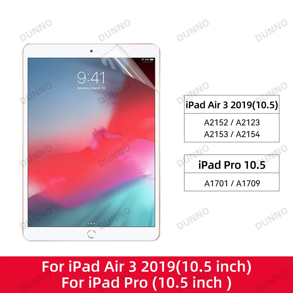 Paper Feel Screen Protector Film Matte PET Painting For iPad 7th 8th 9th 10.2 10th Generation Air 4 5 10.9 Pro 11 Air 3 Pro 10.5