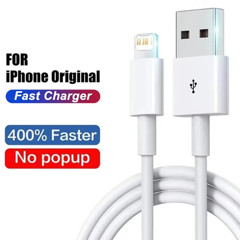 35W PD Original Fast Charging USB Cable for iPhone 14 8 7 Plus 13 12 11 Pro XS Max XR X USB C Rapid Charger Cable 1m 1.5m 2m 3m