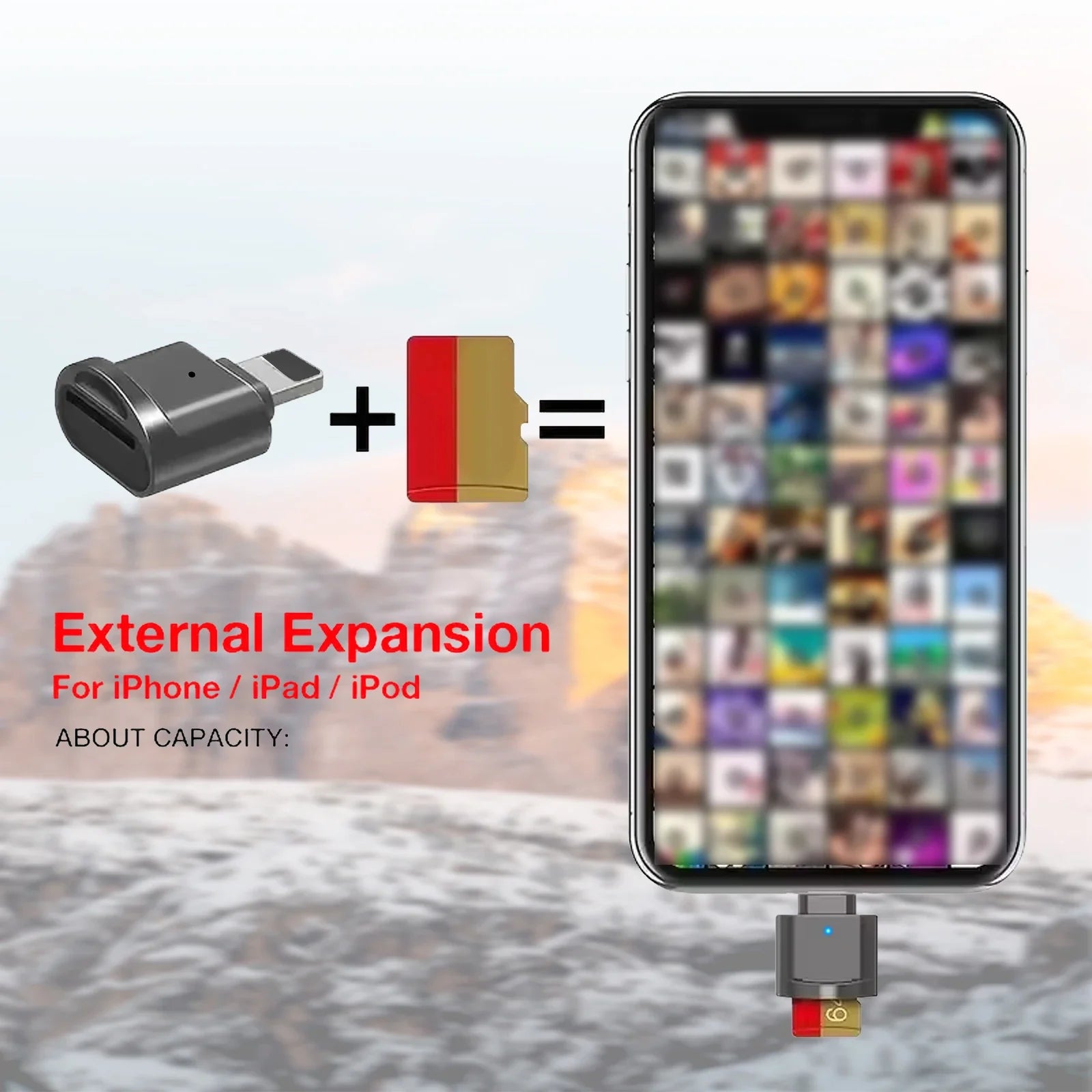 Micro TF SD Card Reader Converter For IPhone IPad OTG To Micro SD Card Reader Viewer Adapter Memory Card Reading Support IOS 13