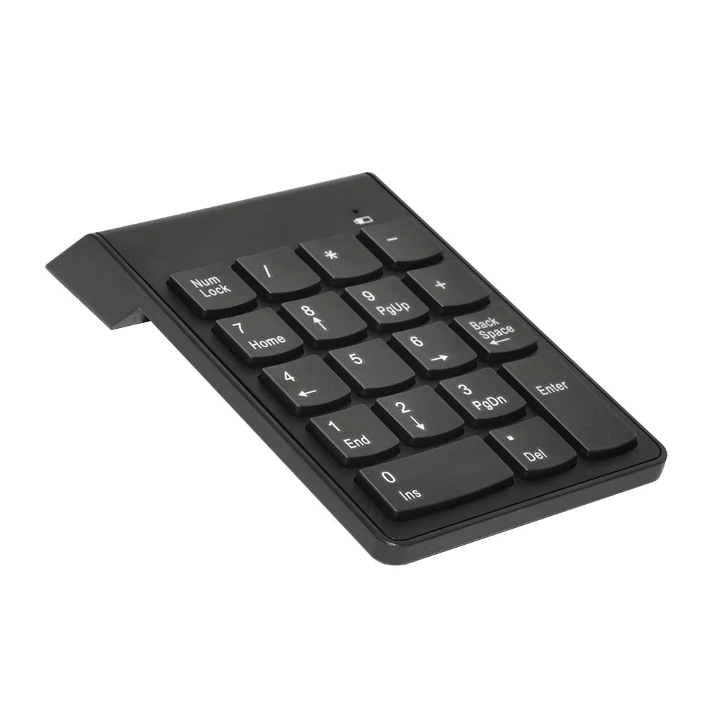 New 18-key USB 2.4G wireless mini numeric keypad /USB Wired numeric keypad, suitable for IMac/MacBook Air/Pro notebook/ PC Deskt