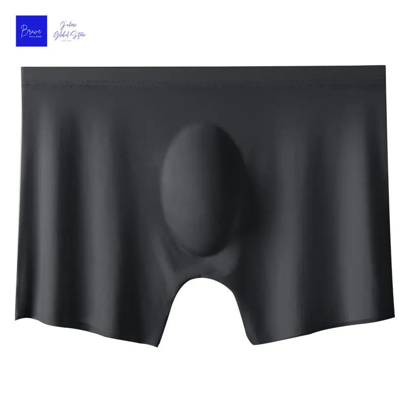 1pc Mens Boxers Shorts Ice Silk Men Panties Seamless Sexy Underwear Man Underpants Panties Male Antibacterial Breathable Briefs