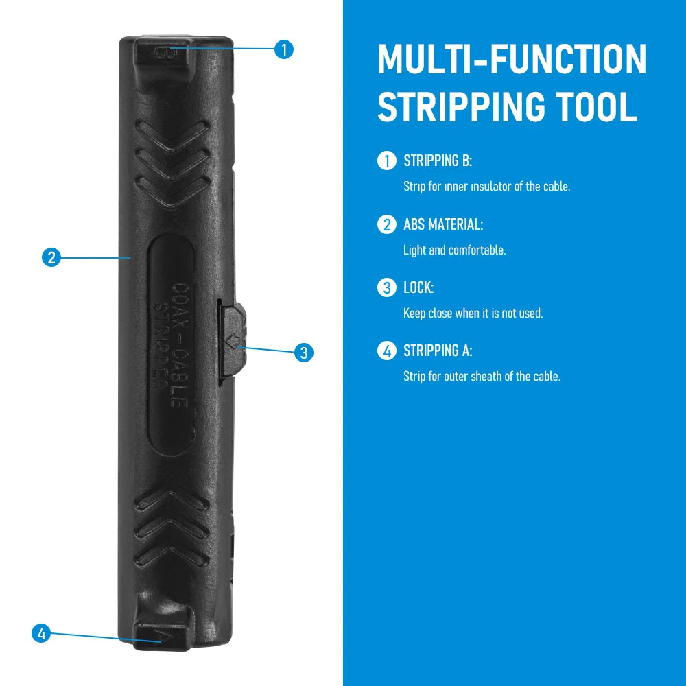 Electric Wire Stripper Pen network cable Tools Wire Cable Cutter Rotary Coaxial Wire Stripping Cutting Machine Pliers