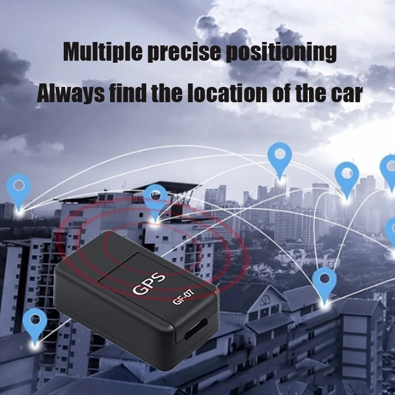 Micro Magnetic GPS Tracker GF07 Real-time GPS Tracking Device Anti-theft Alarm Geo-Fence GPS Locator Position APP