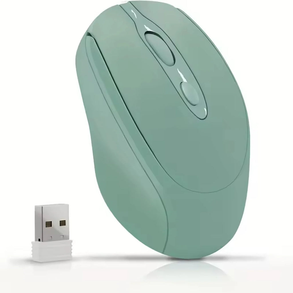 Bluetooth-Compatible Wireless Mouse 2.4G USB Wireless Computer Mouse Rechargeable Silent Mice For PC Laptop Macbook Tablet