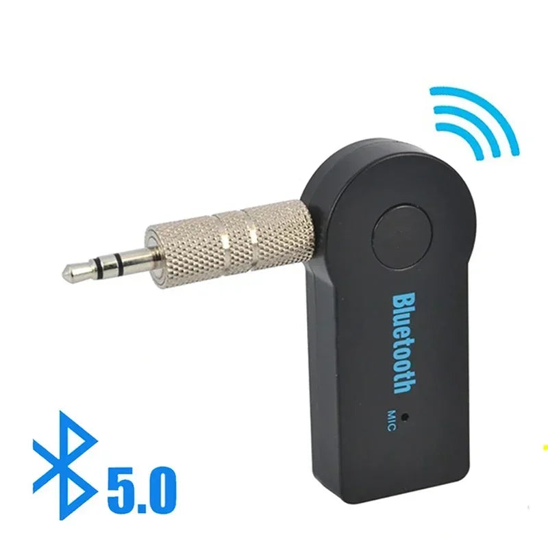 2 in 1 Wireless Bluetooth 5.0 Receiver Adapter 3.5mm Jack For Car Music Audio Aux A2dp Headphone Reciever Handsfree