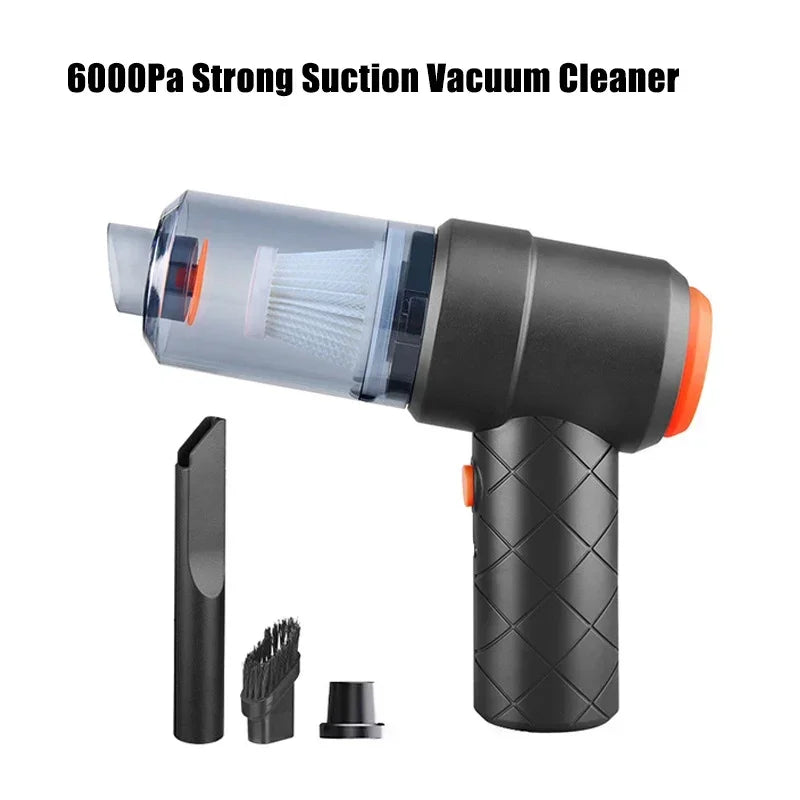 Car Cordless Vacuum Cleaner Portable Large Suction Household Cleaning Equipment Handheld Dust Collector Small Mini Dust Blower