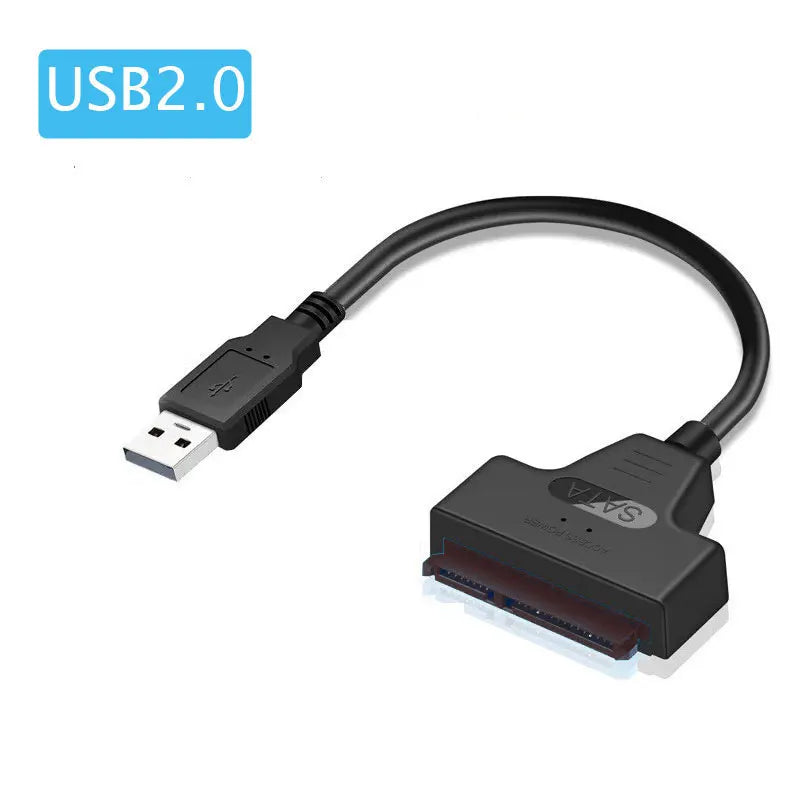 New Sata to usb 3.0/2.0 Type c Cable Support 2.5 Inches External HDD SSD Hard Drive Adapter Cable Computer Connector Converter