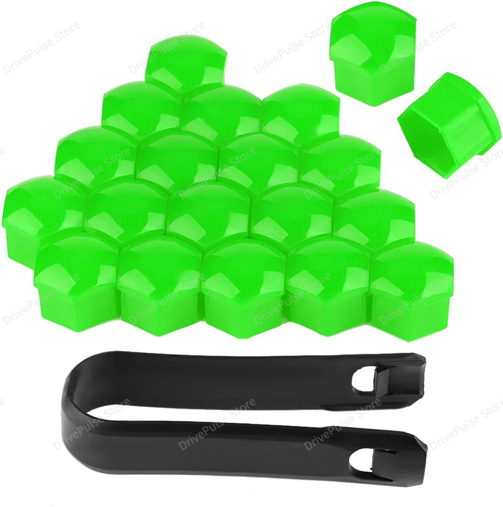 20PCS Universal Wheel Nut Covers 17/19/21mm - ust-proof wheel bolt caps for Car, SUV, Truck | Exterior Protection & Decoration