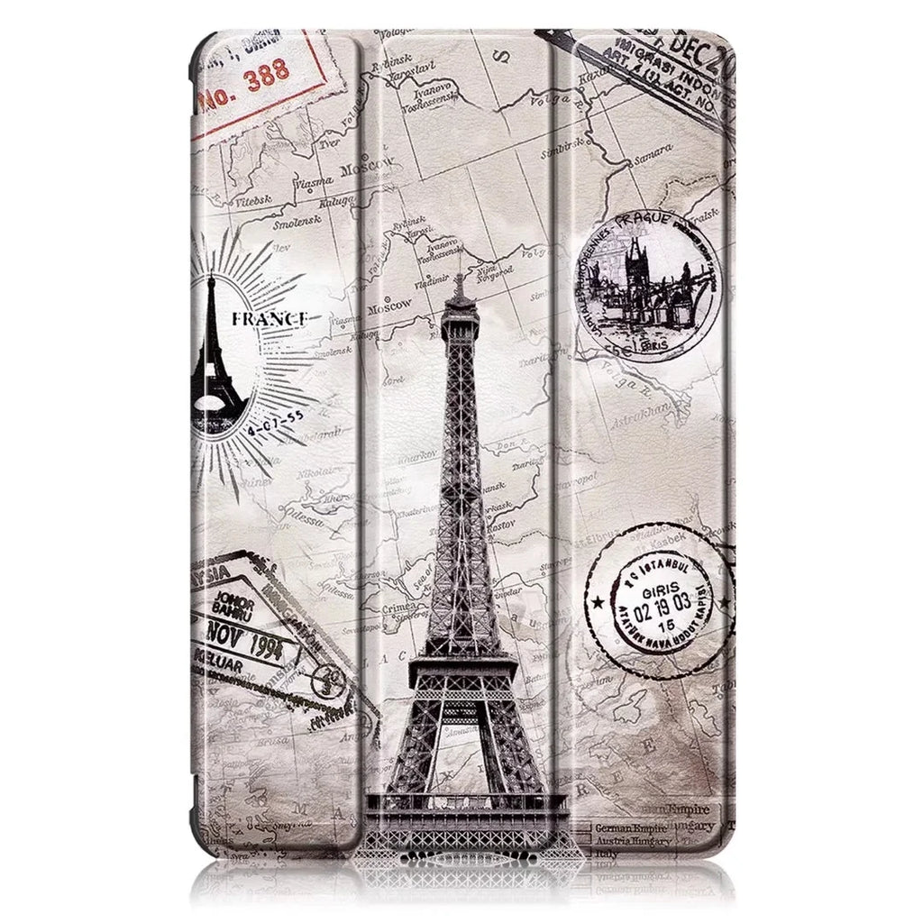For Samsung Galaxy Tab A9 2023 Case 8.7 inch Magnetic Tri-Folding PU Leather Stand Cover for Galaxy Tab A9 SM-X110 X115 Tablet