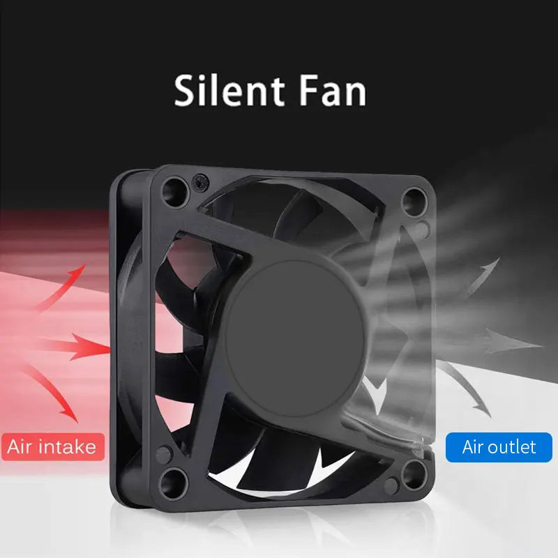 LDPCSJ 8cm 9cm 12cm Quiet Computer Fan Silent PC Fans For Computer PC Case GPU CPU Cooler Radiator Cooling