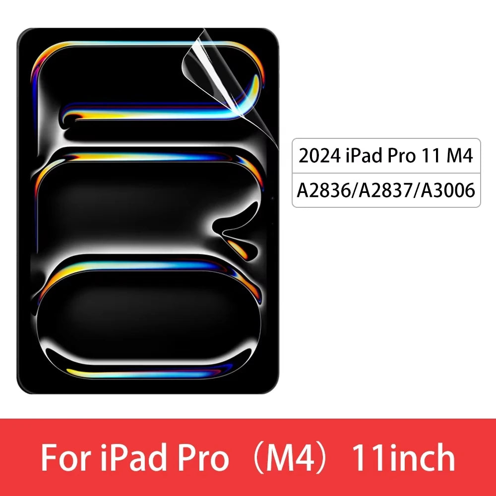 Paper Feel Screen Protector Film Matte PET Painting For iPad 7th 8th 9th 10.2 10th Generation Air 4 5 10.9 Pro 11 Air 3 Pro 10.5
