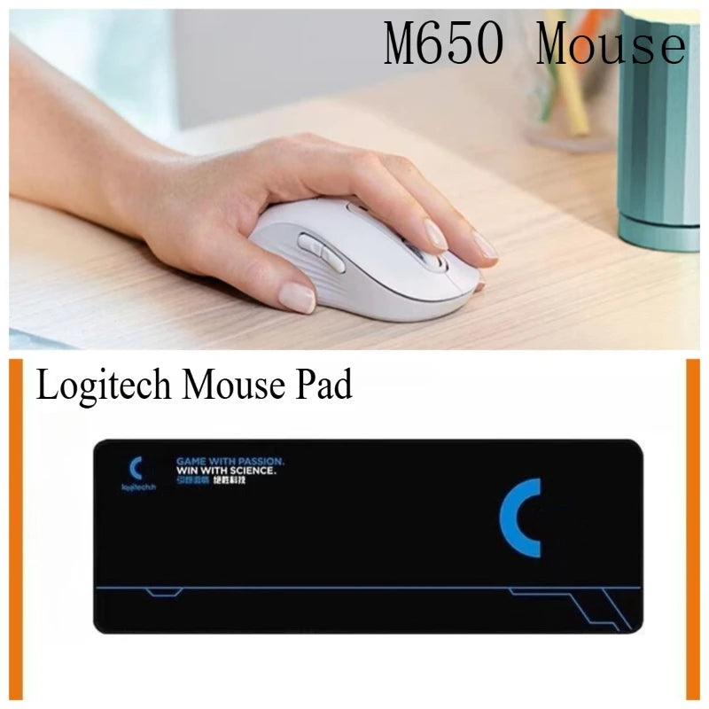LogitechM650.M650Lhave The Same PerformanceM650L Is Comfortable for The Size OfahandLogitech Mouse Pad Meets Multiple Scenarios